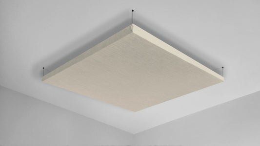Beige Linnen Akoestisch Plafondpaneel