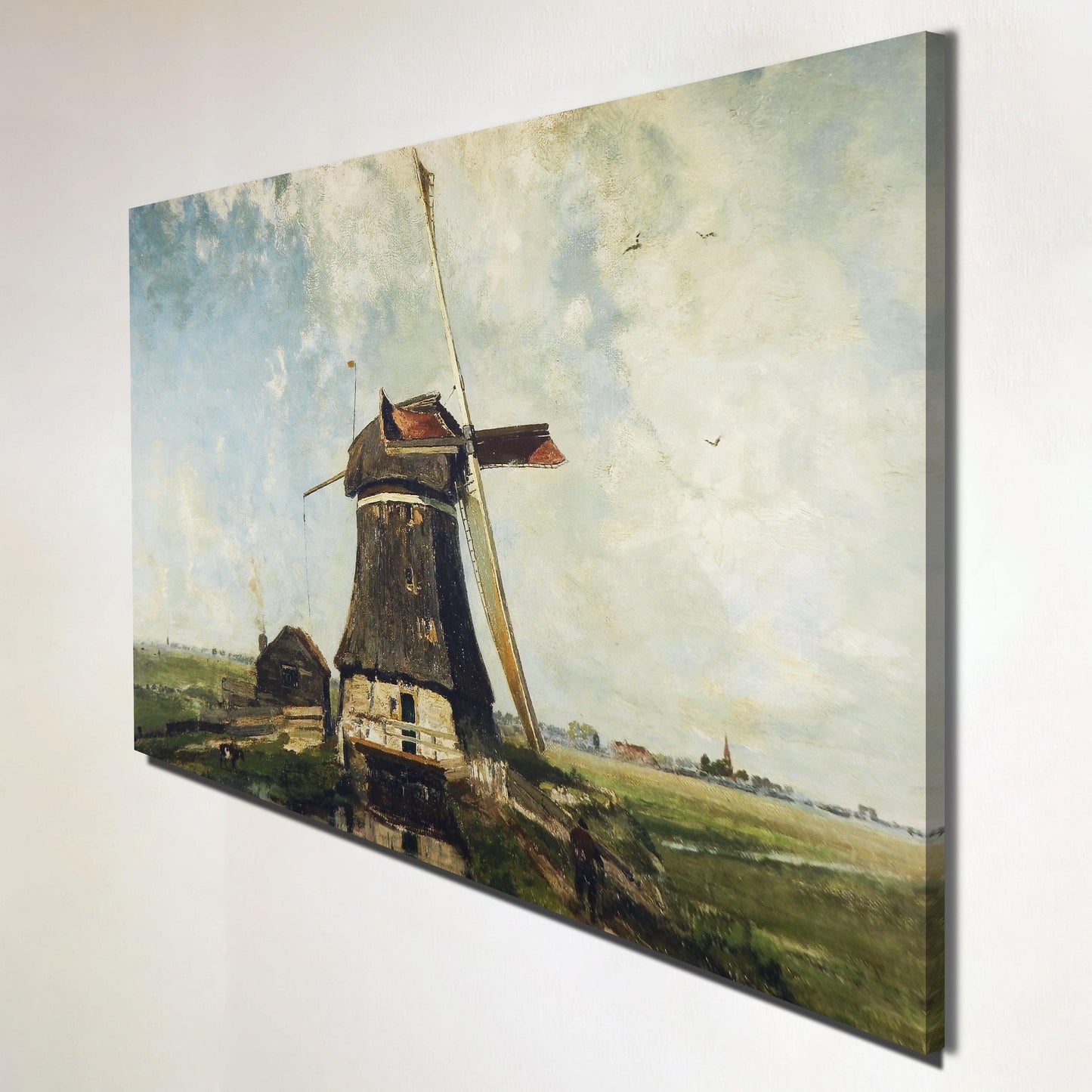 Molen aan een Poldervaart - Paul Gabriël - NoviSono