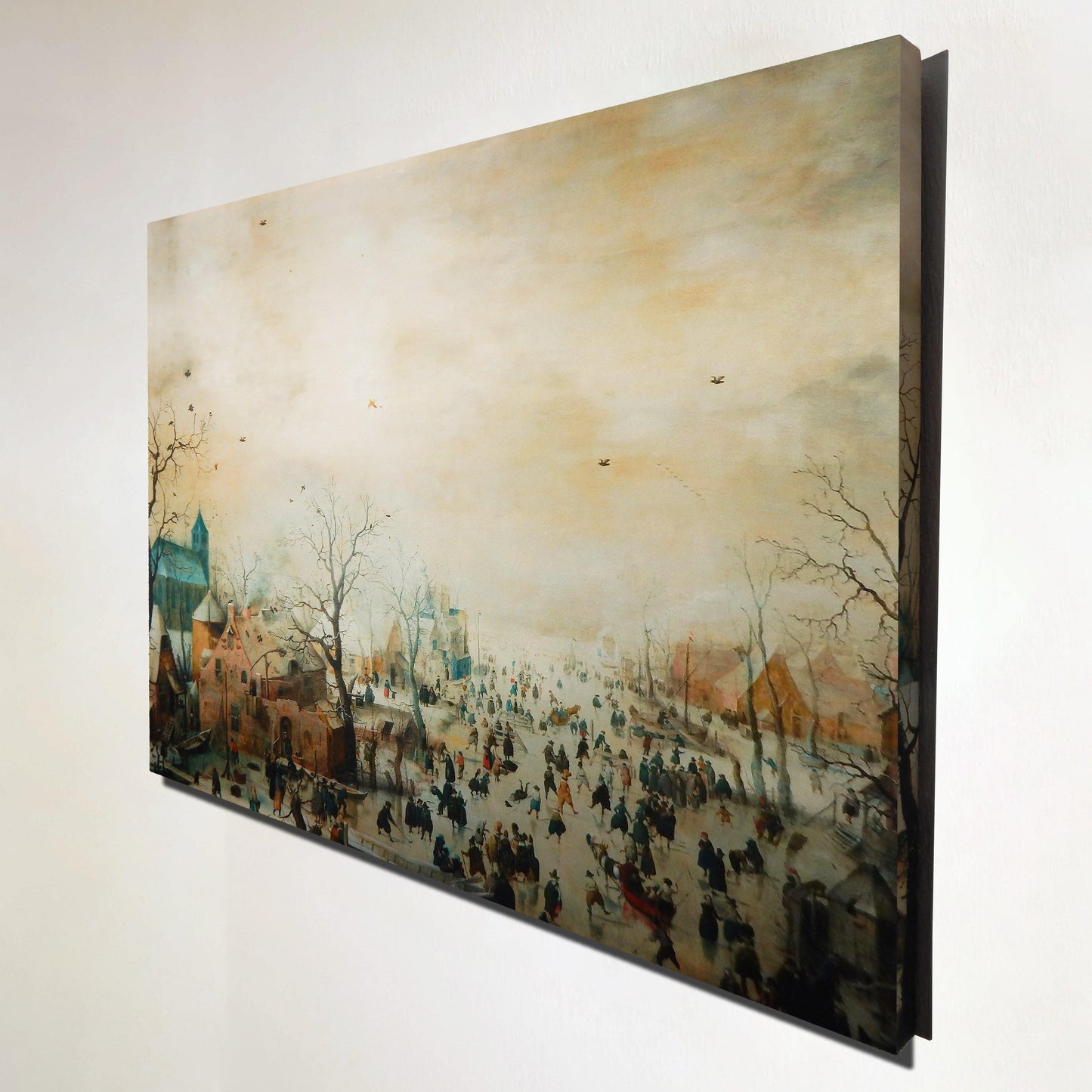 Winterlandschap met schaatsers - Hendrick Avercamp - NoviSono