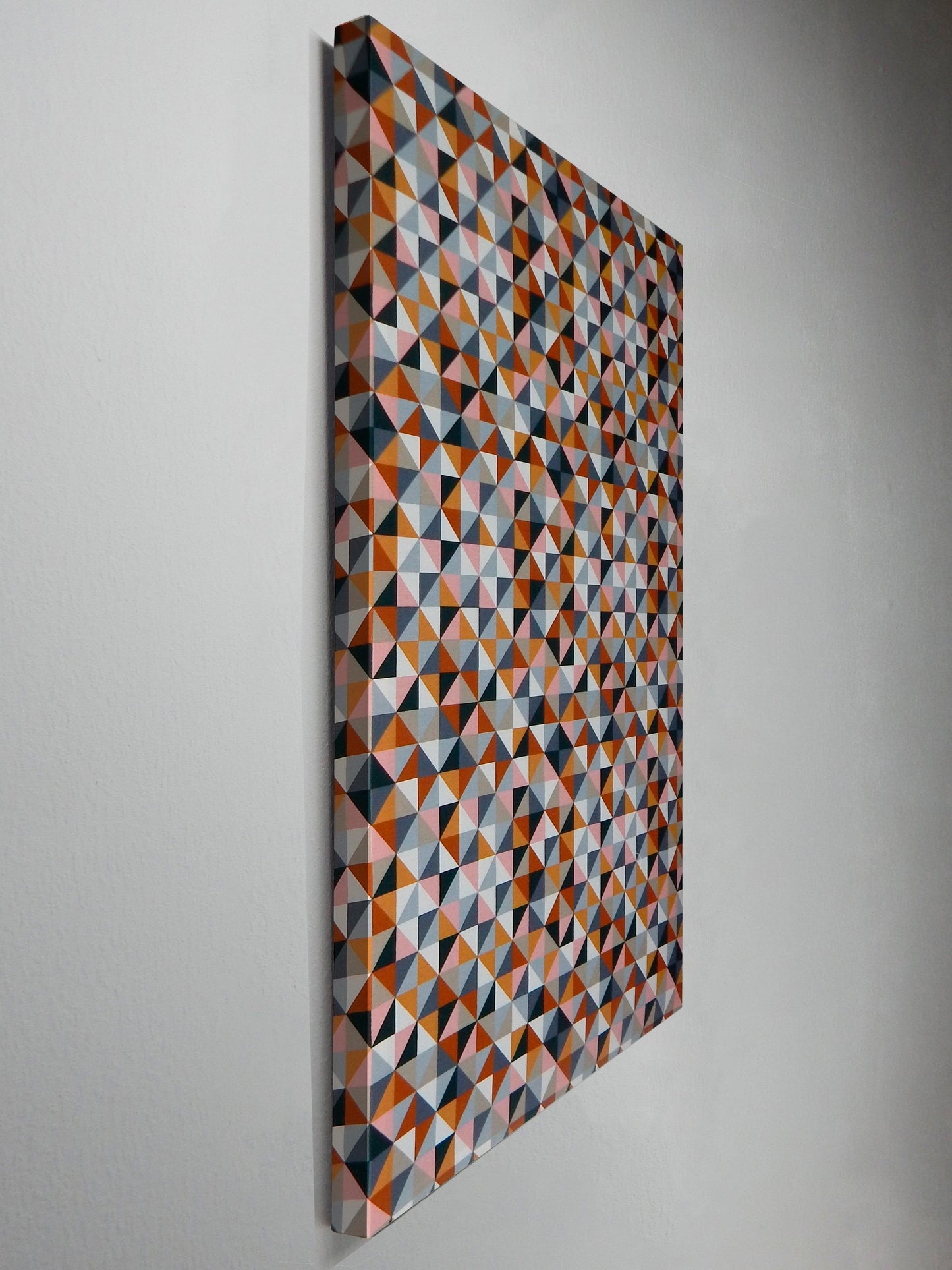 Mozaïekmotief akoestisch wandpaneel