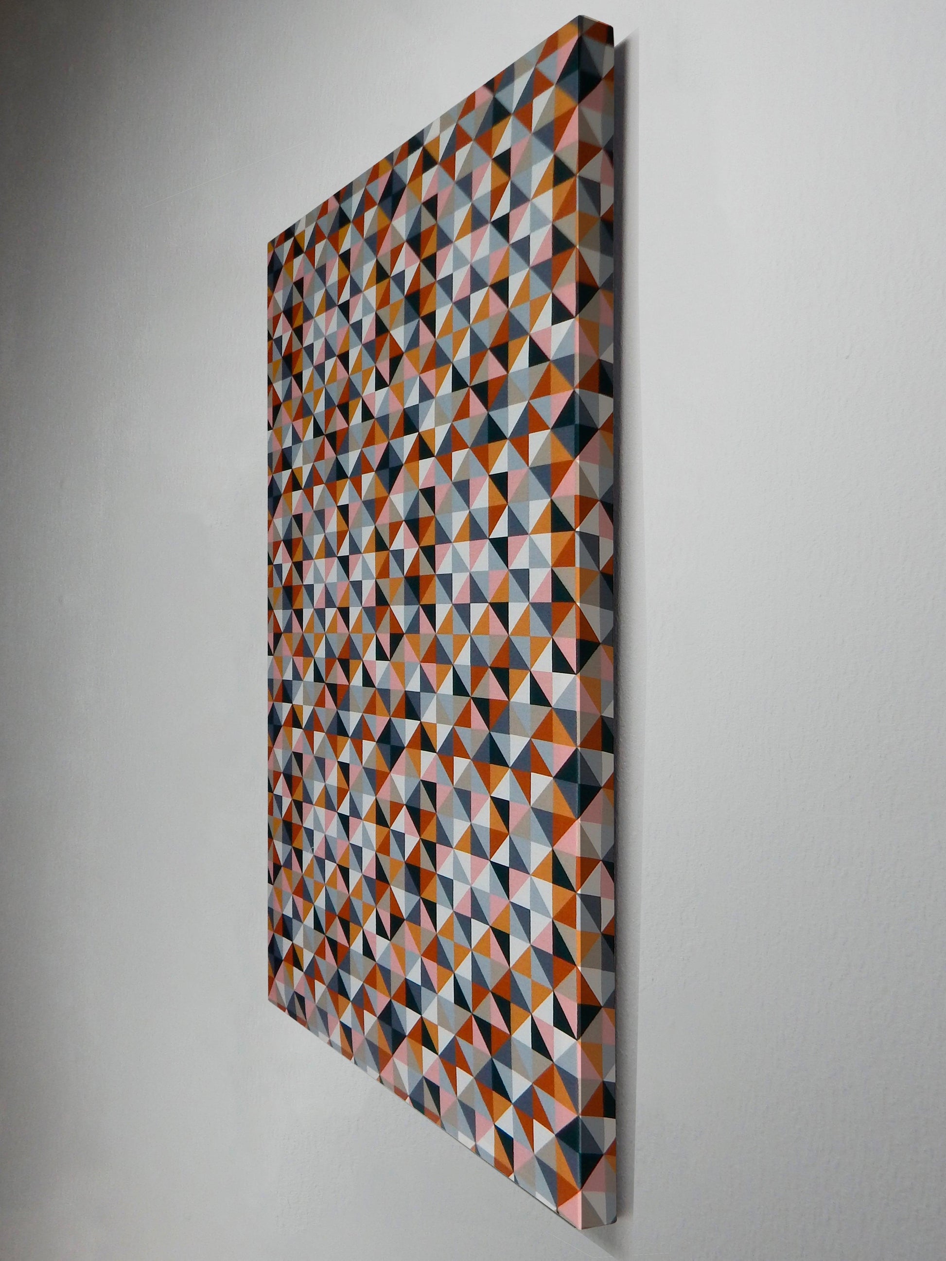 Mozaïekmotief akoestisch wandpaneel