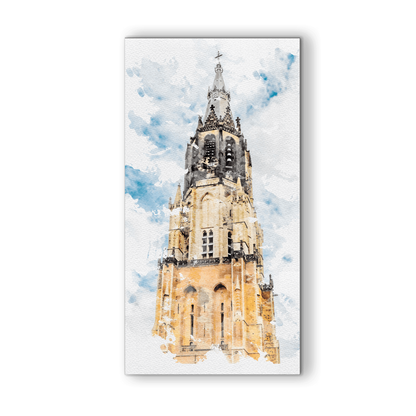 Akoestisch kunstpaneel Nieuwe Kerk Delft