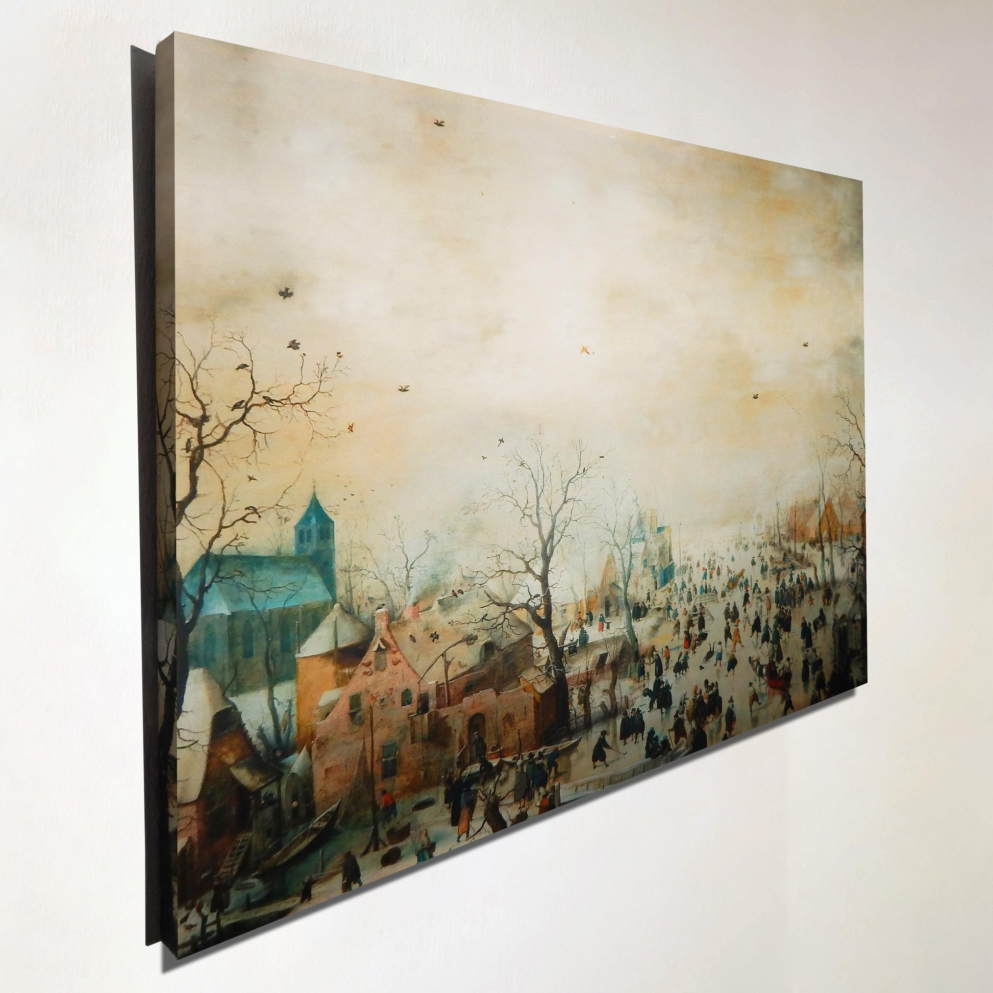 Winterlandschap met schaatsers - Hendrick Avercamp - NoviSono