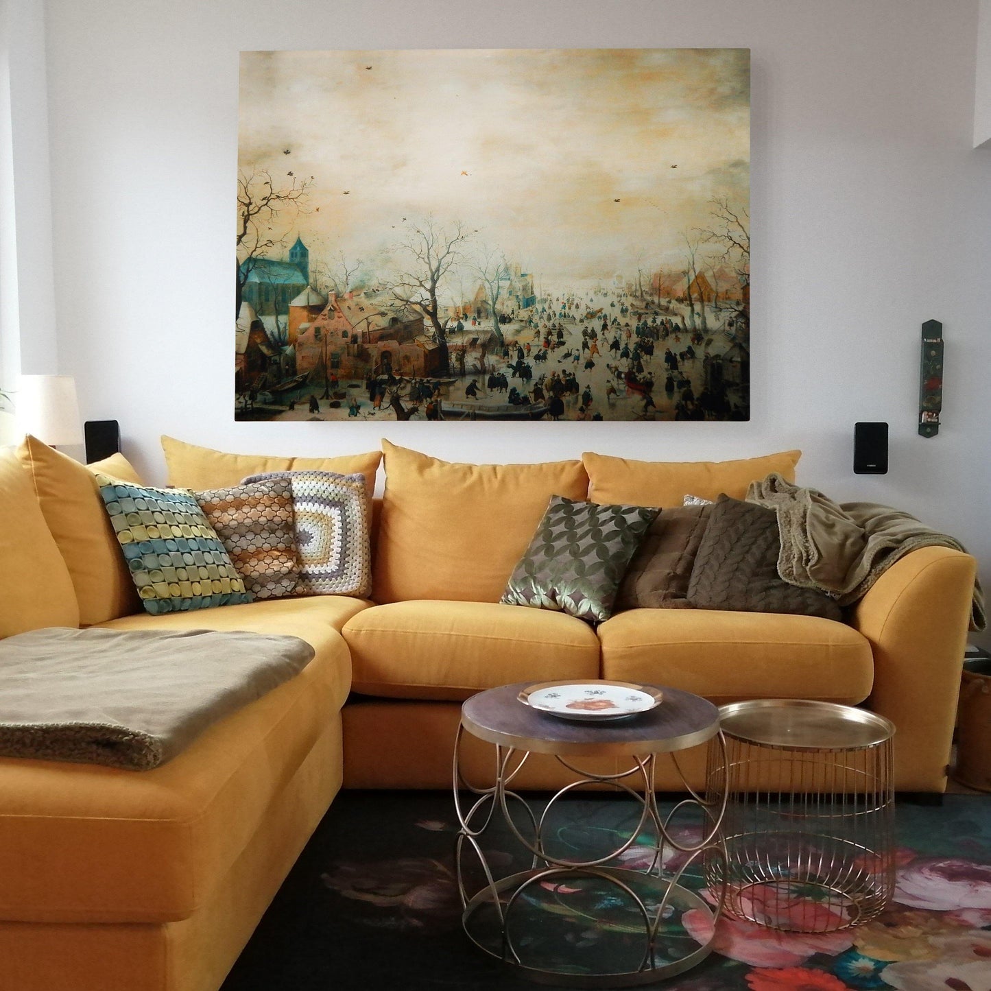 Winterlandschap met schaatsers - Hendrick Avercamp - NoviSono