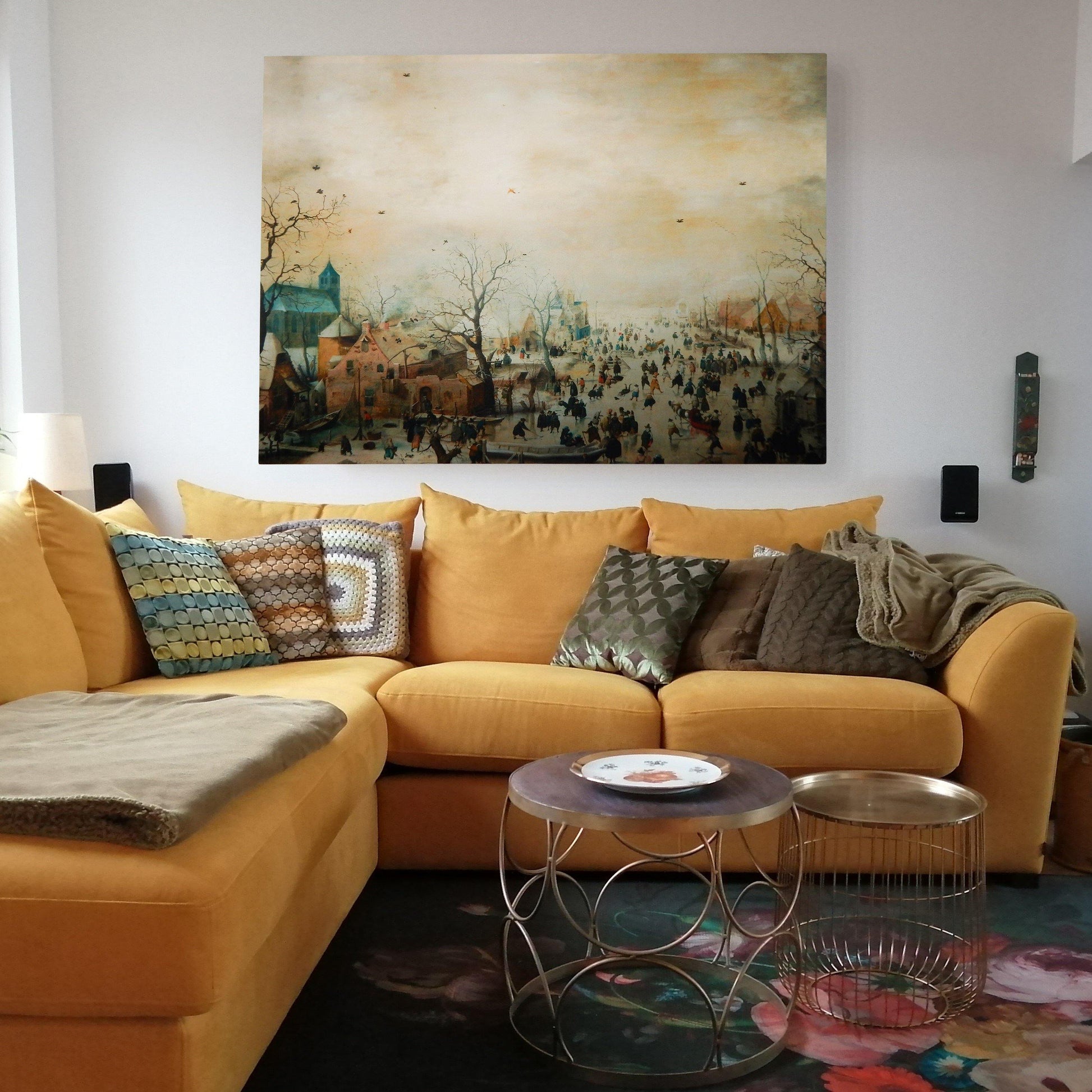 Winterlandschap met schaatsers - Hendrick Avercamp - NoviSono