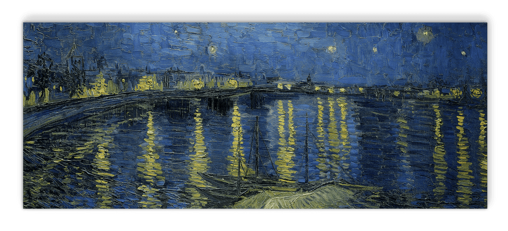 Sterrennacht boven de Rhône - Van Gogh - NoviSono